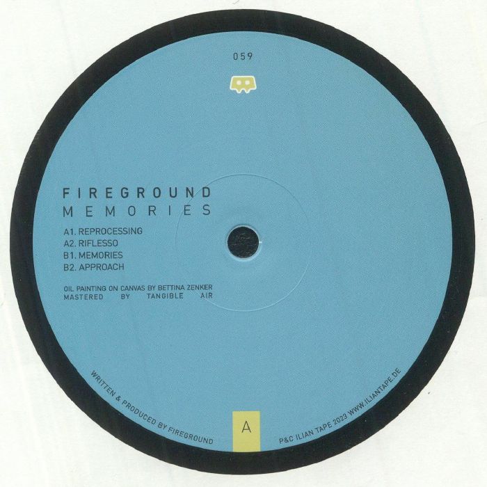 Fireground – Memories (12", Ilian Tape, 2023) Front Cover
