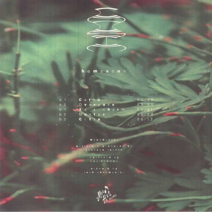 Cousin – Homesoon (12", Mood Hut, 2023) Back Cover