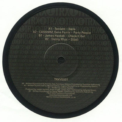 Various - Toolroom Trax Sampler Vol. 1 (12")