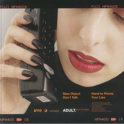 ADULT. - New Phonies (12") (Red Marbled)