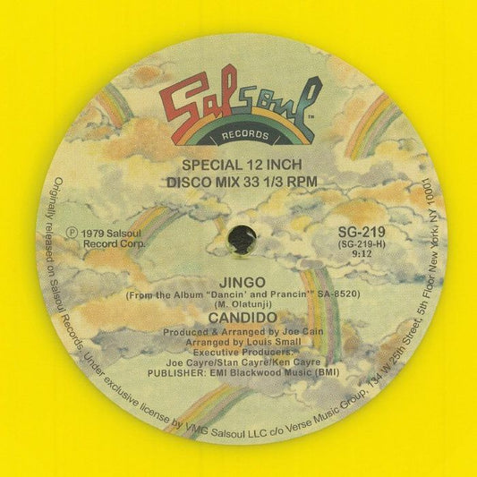 Candido - Jingo / Thousand Finger Man (12") (Yellow)