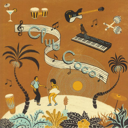Various – Club Coco (LP, Les Disques Bongo Joe, 2021) Front Cover