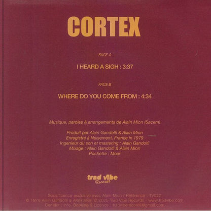 Cortex - I Heard a Sigh (7")