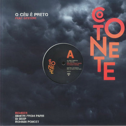 Cotonete - O Céu é Preto (Remixes) (12")