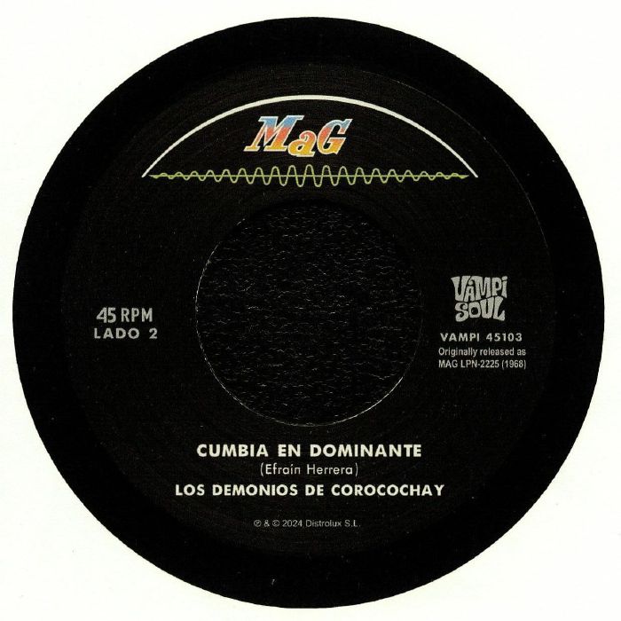 Carlos Pickling Y Orquesta / Los Demonios De Corocochay - Cumbia Morena / Cumbia En Dominante (7")