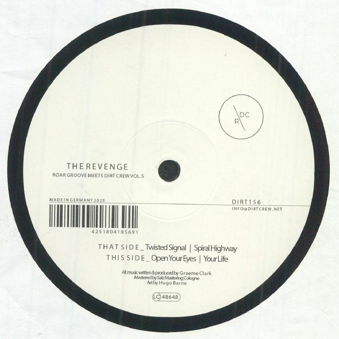 The Revenge - Roar Groove meets Dirt Crew Vol. 5 (12")