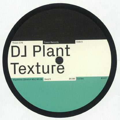 DJ Plant Texture – Life (12", Tresor, 2025) Front Cover