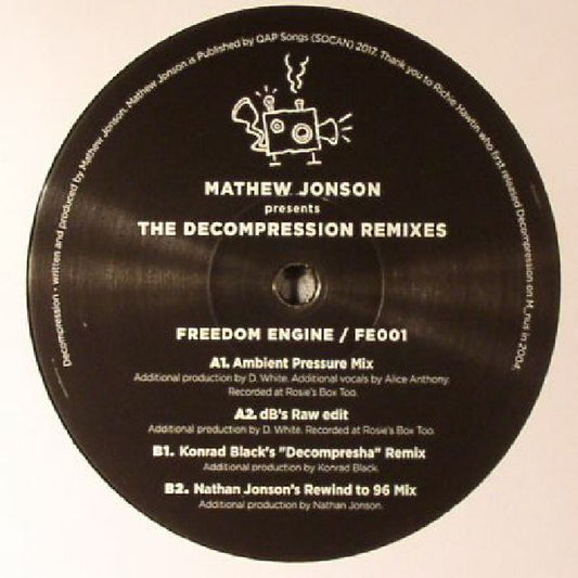 Mathew Jonson - The Decompression Remixes (12")