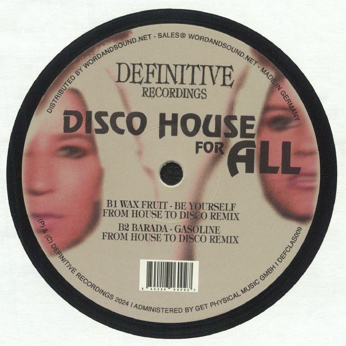 From House To Disco - Disco House For All (12")