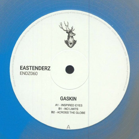 Gaskin – ENDZ060 (12", Blue Splatter, Eastenderz, 2025) Front Cover