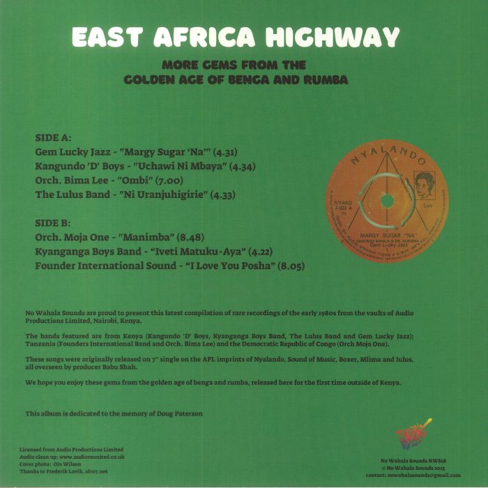 Various - East Africa Highway (LP)