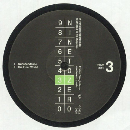 Enrico Sangiuliano - Transcendence EP (12")