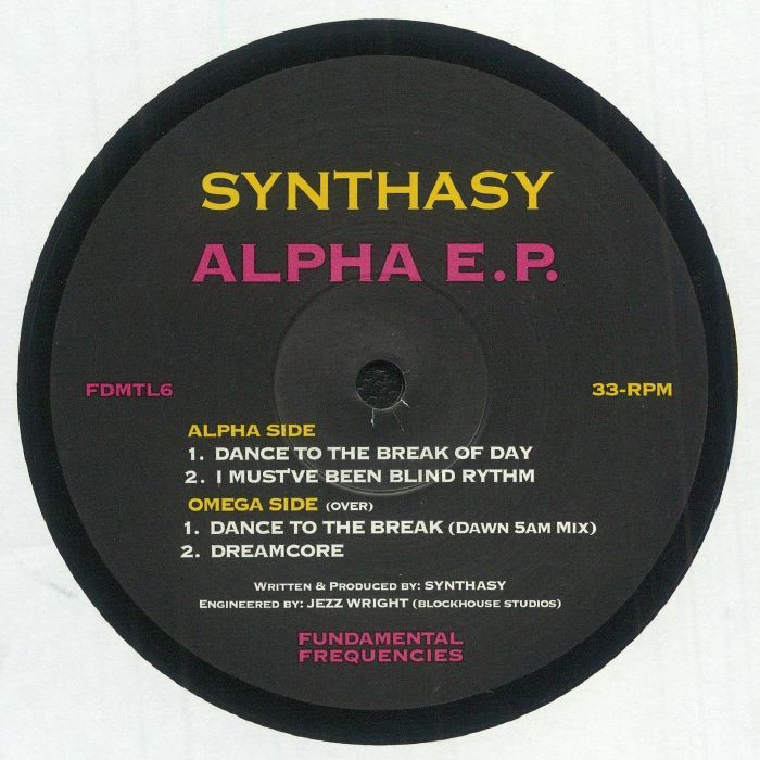 Synthasy - Alpha E.P. (12")