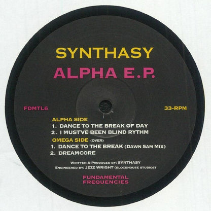 Synthasy - Alpha E.P. (12")