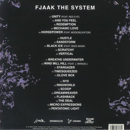 FJAAK - FJAAK The System (4x12") (Booklet)