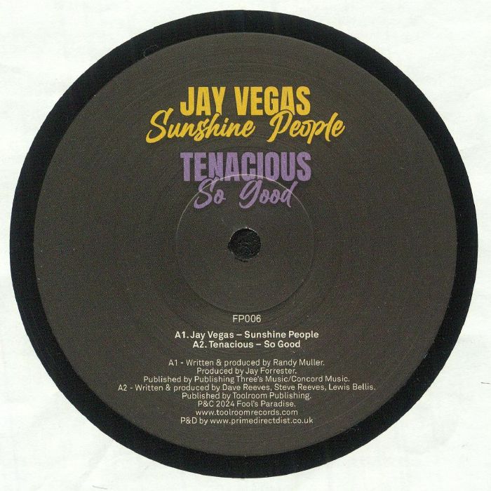 Various - Fool's Paradise Sampler Vol. 5 (12")