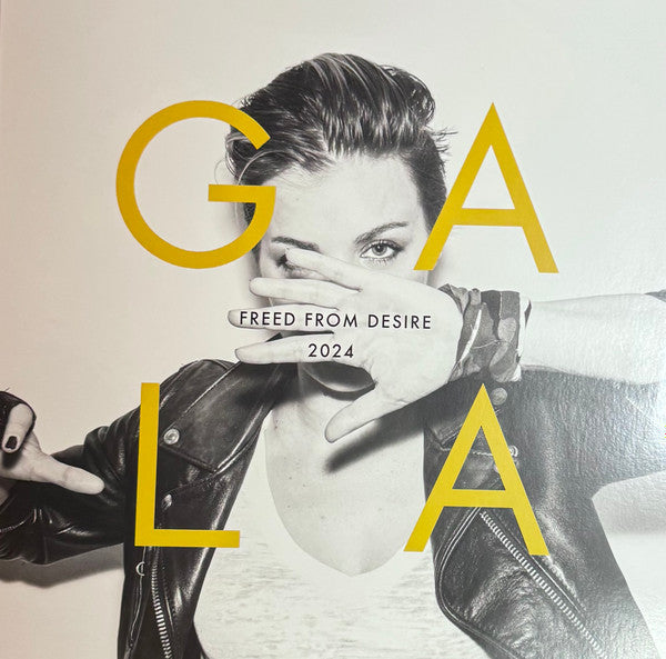 Gala – Freed From Desire 2024 (12", Yellow, Ministry Of Sound, 2024) Front Cover