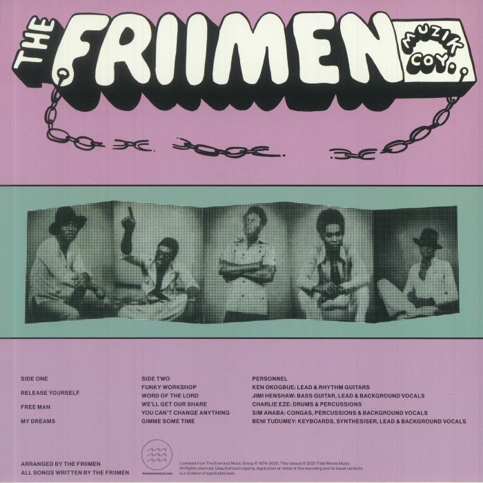 Friimen Muzik Company - Free Man (LP) (Clear, 180g)