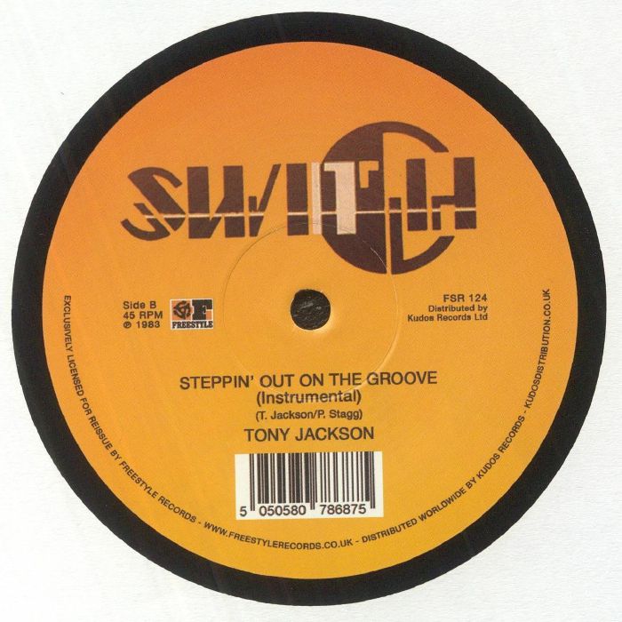 Tony Jackson - Steppin' Out On The Groove (12")