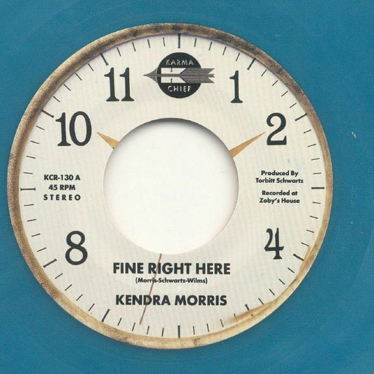 Kendra Morris - Fine Right Here (7") (Blue Frosting)