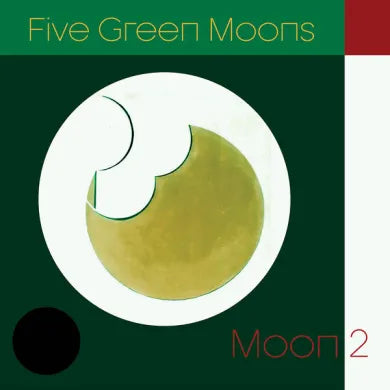 Five Green Moons – Moon 2 (LP, Green, Solitary Cyclist, 2025) Front Cover
