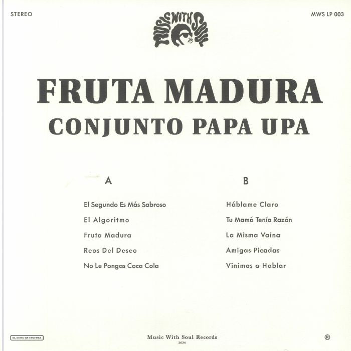 Conjunto Papa Upa - Fruta Madura (LP)