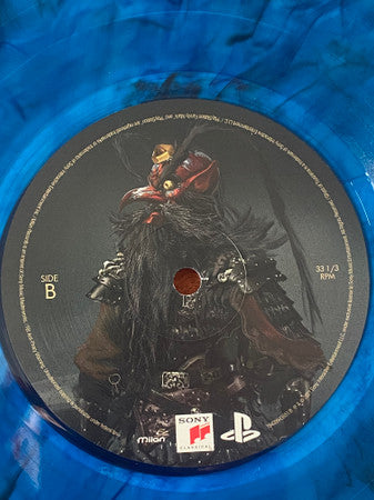 Chad Cannon And Bill Hemstapat - Ghost Of Tsushima: Music From Iki Island & Legends (LP) (Black and Blue Marble Translucent)