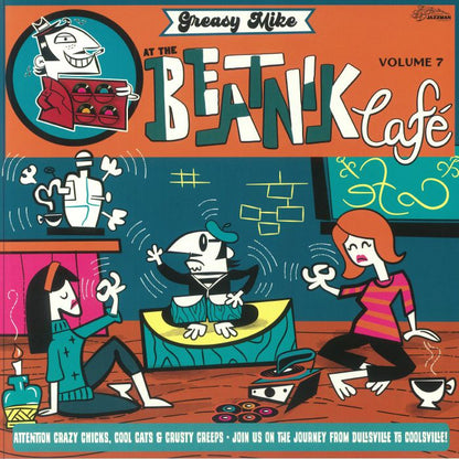 Various – Greasy Mike At The Beatnik Café (LP, Jazzman, 2024) Front Cover