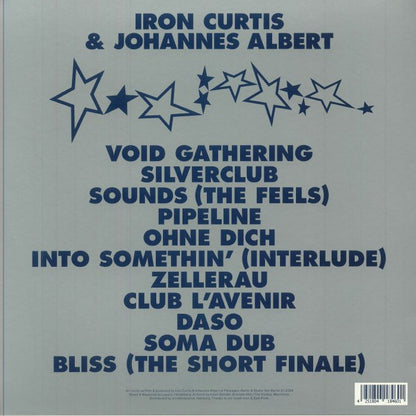 Iron Curtis Johannes Albert – Moon IV (LP, Frank Music, 2025) Back Cover