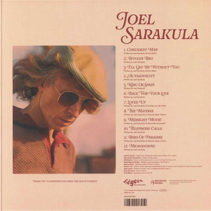 Joel Sarakula - Soft Focus (LP)