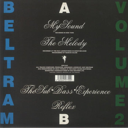 Joey Beltram - Beltram Volume 2 (12") (Green)