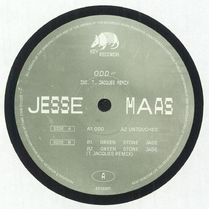 Jesse Maas – Odd (12", Key Records, 2024) Front Cover