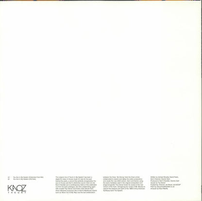 Kerri Chandler, Dennis Quin Ft Troy Denari - You Are In My System (12") (Blue)