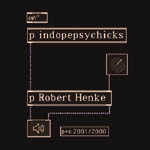 Indopepsychicks – 5_24 / Sah~ (12", Clear Translucent, Progressive Form, 2001) Front Cover