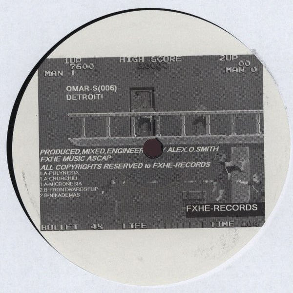 Omar-S – 006 (12", FXHE Records, 2006) Front Cover