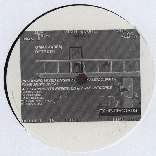Omar-S – 006 (12", FXHE Records, 2006) Front Cover