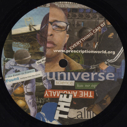 Various – Artifacts From The Future EP (12", Future Vision Records, 2006) Back Cover