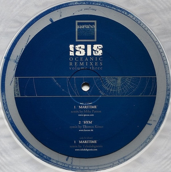 Isis – Oceanic Remixes Volume III (12", Clear, Robotic Empire, 2004) Image 3