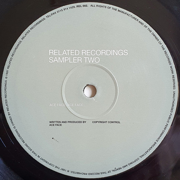 Assassins Of Sound / Ace Face – Related Recordings Sampler Two (Sampler, Related, 1997) Back Cover