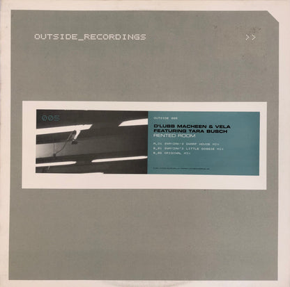 D' Lubb Macheen & Vela – Rented Room (12", Outside Recordings, 2001) Front Cover