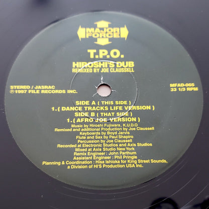 T.P.O. / Tycoon Tosh – Major Force Remixes (2x12", Major Force, 1997) Image 4