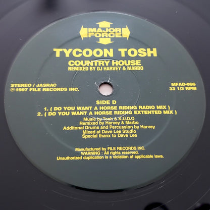 T.P.O. / Tycoon Tosh – Major Force Remixes (2x12", Major Force, 1997) Image 7