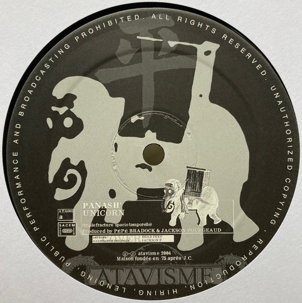 Panash' – Unicorn / Cheval (10", Atavisme, 2004) Image 3