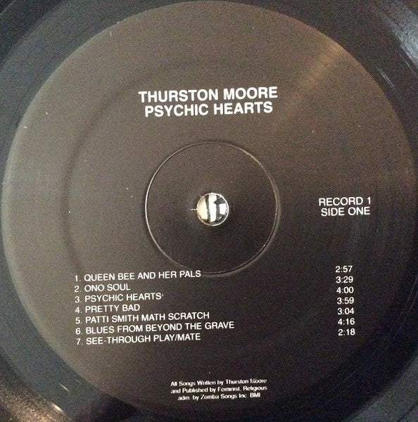 Thurston Moore – Psychic Hearts (2xLP, Goofin' Records, 2006) Image 3