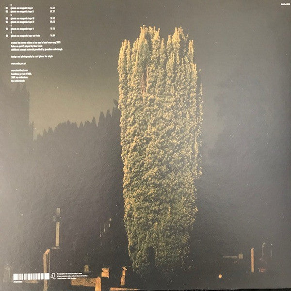 Bass Communion – Ghosts On Magnetic Tape (2xLP, Brown Marbled, Tonefloat, 2006) Back Cover