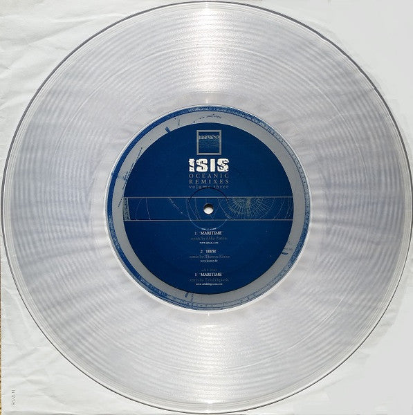 Isis – Oceanic Remixes Volume III (12", Clear, Robotic Empire, 2004) Image 5