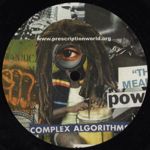 Rude Boy Science Featuring Trinidadian Deep – Black Man's Techno (12", Future Vision Records, 2006) Back Cover