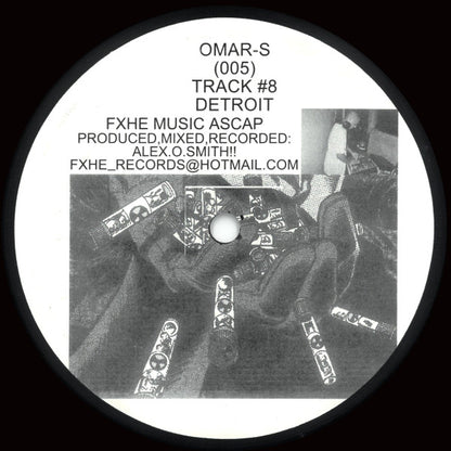 Omar-S – Track #8 (12", FXHE Records, 2004) Front Cover