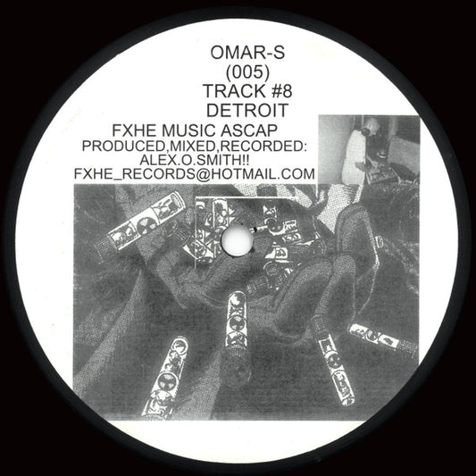 Omar-S – Track #8 (12", FXHE Records, 2004) Front Cover