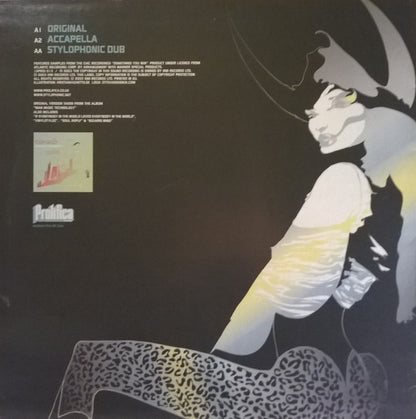 Stylophonic – Soulreply (12", Prolifica, 2003) Back Cover